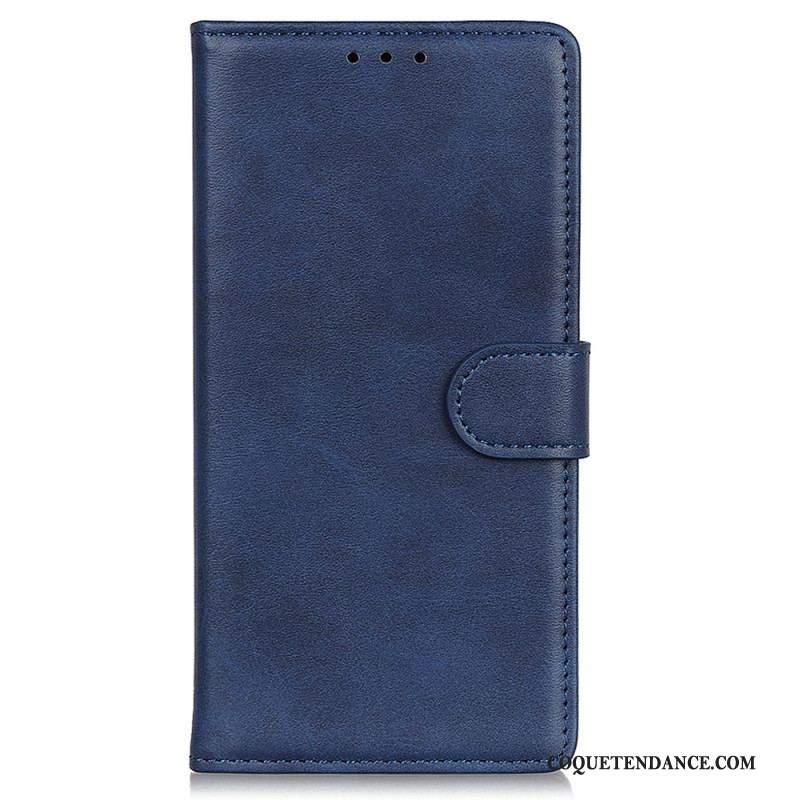 Housse iPhone 15 Simili Cuir Mat