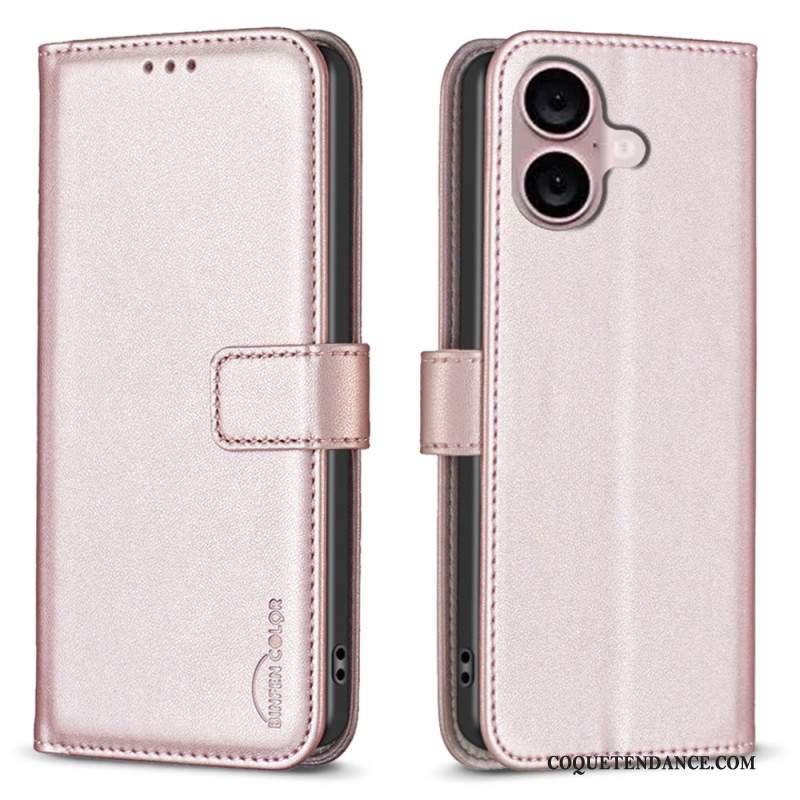 Housse iPhone 16 Anti-Rayures BINFEN COLOR