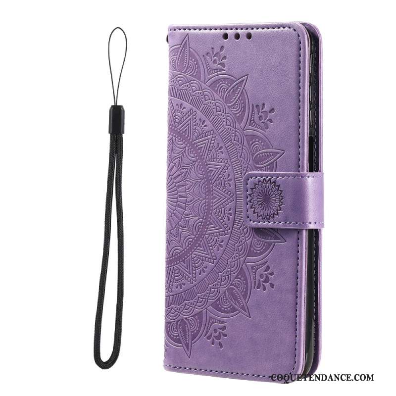 Housse iPhone 16 Plus Mandala Soleil