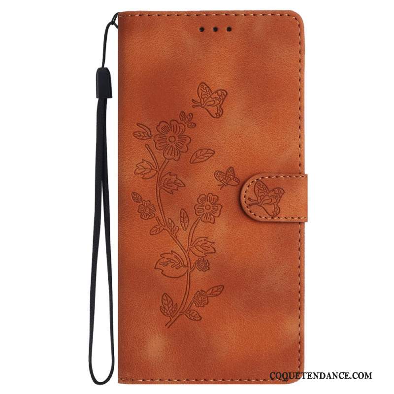 Housse iPhone 16 Pro Impression Motif Floral