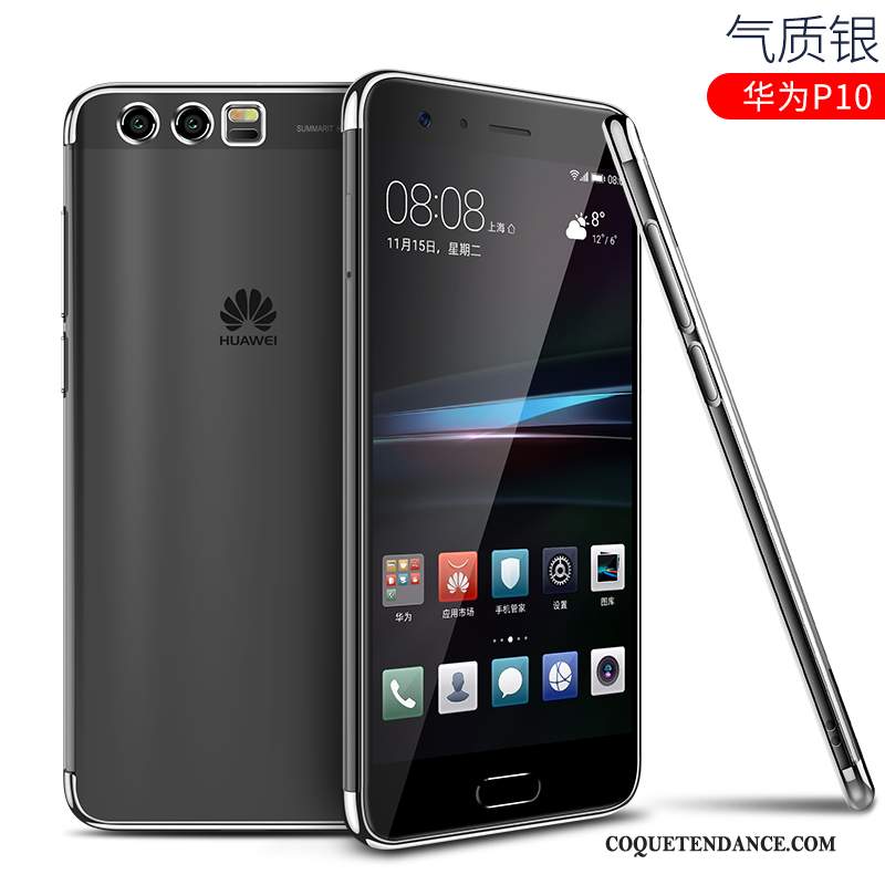 Huawei P10 Coque Bleu Incassable Protection De Téléphone Très Mince