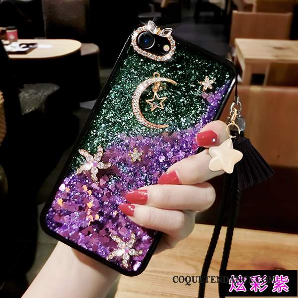 Huawei P10 Coque Strass Quicksand De Téléphone Tendance Personnalité