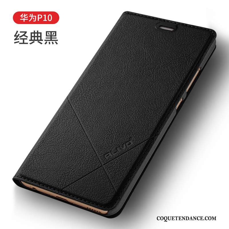 Huawei P10 Coque Étui En Cuir De Téléphone Incassable Protection Clamshell