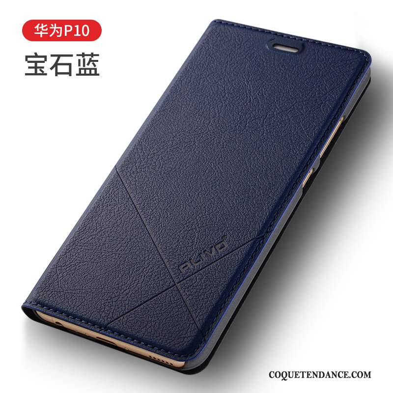 Huawei P10 Coque Étui En Cuir De Téléphone Incassable Protection Clamshell