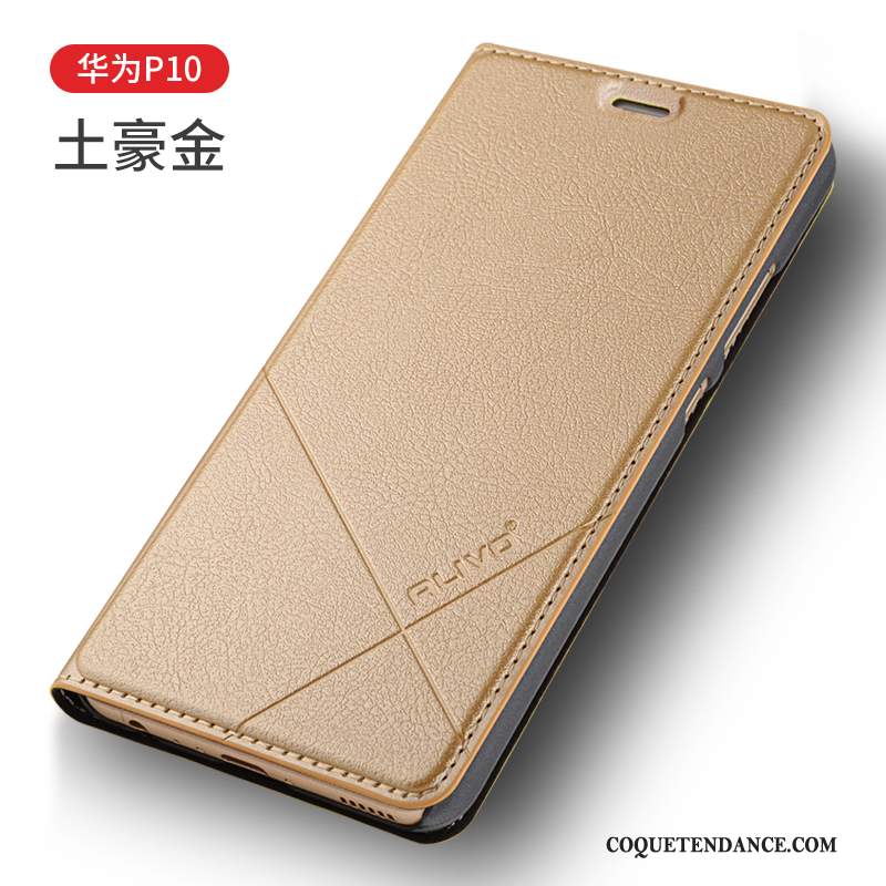 Huawei P10 Coque Étui En Cuir De Téléphone Incassable Protection Clamshell