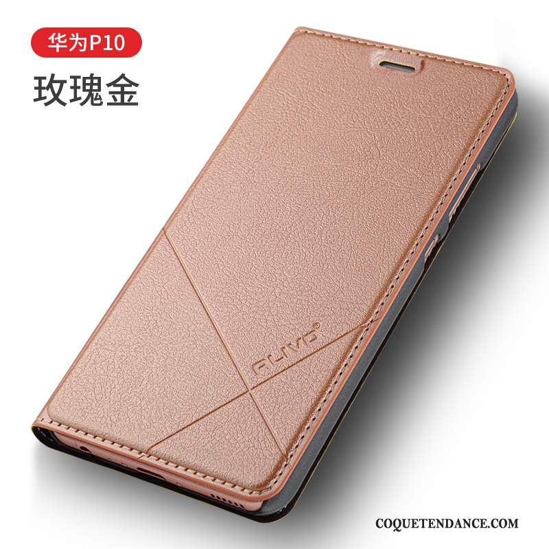 Huawei P10 Coque Étui En Cuir De Téléphone Incassable Protection Clamshell