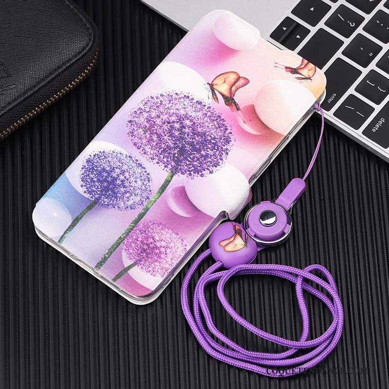 Huawei P30 Lite Coque Étui En Cuir Clamshell Protection Tout Compris Fluide Doux