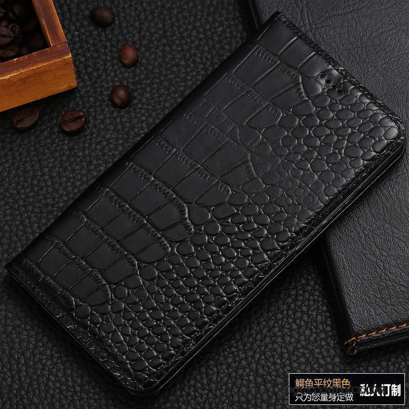 Mi Note 2 Coque De Téléphone Cuir Véritable Étui En Cuir Protection Housse