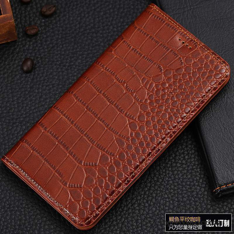 Mi Note 2 Coque De Téléphone Cuir Véritable Étui En Cuir Protection Housse