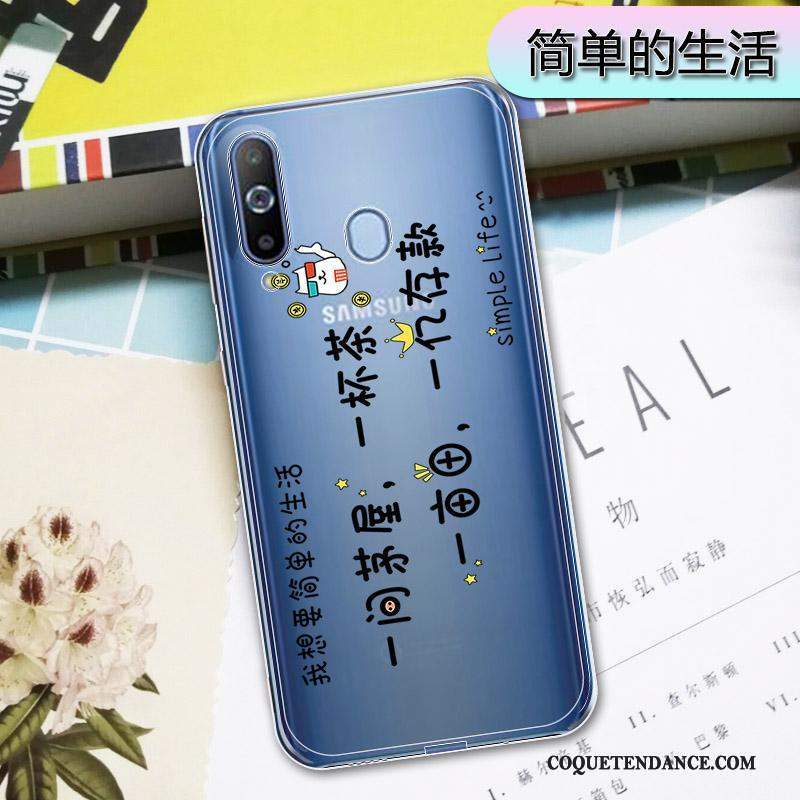 Samsung Galaxy A8s Coque Incassable Ornements Suspendus De Téléphone Transparent