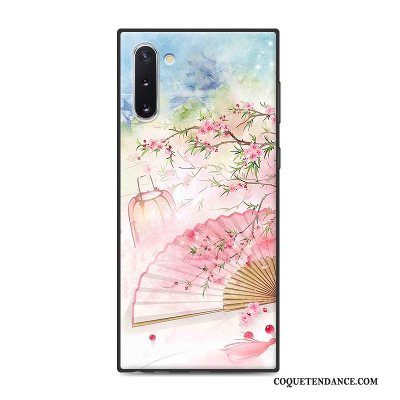 Samsung Galaxy Note 10 Coque Style Chinois Protection Étui Vintage Incassable