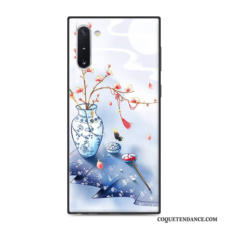 Samsung Galaxy Note 10 Coque Style Chinois Protection Étui Vintage Incassable