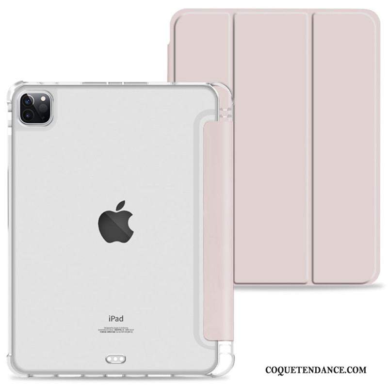 Smart Case iPad Pro 11" (2022) (2021) Dos Transparent Porte-Stylet