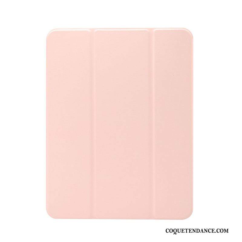 Smart Case iPad Pro 11" Simili Cuir et Dos Transparent