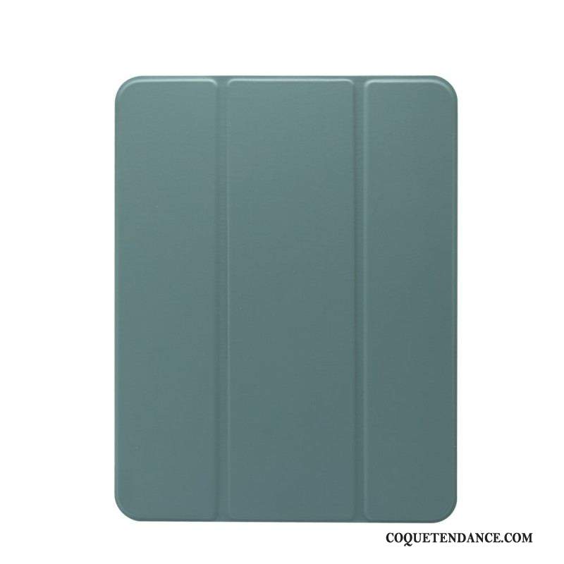 Smart Case iPad Pro 11" Simili Cuir et Dos Transparent