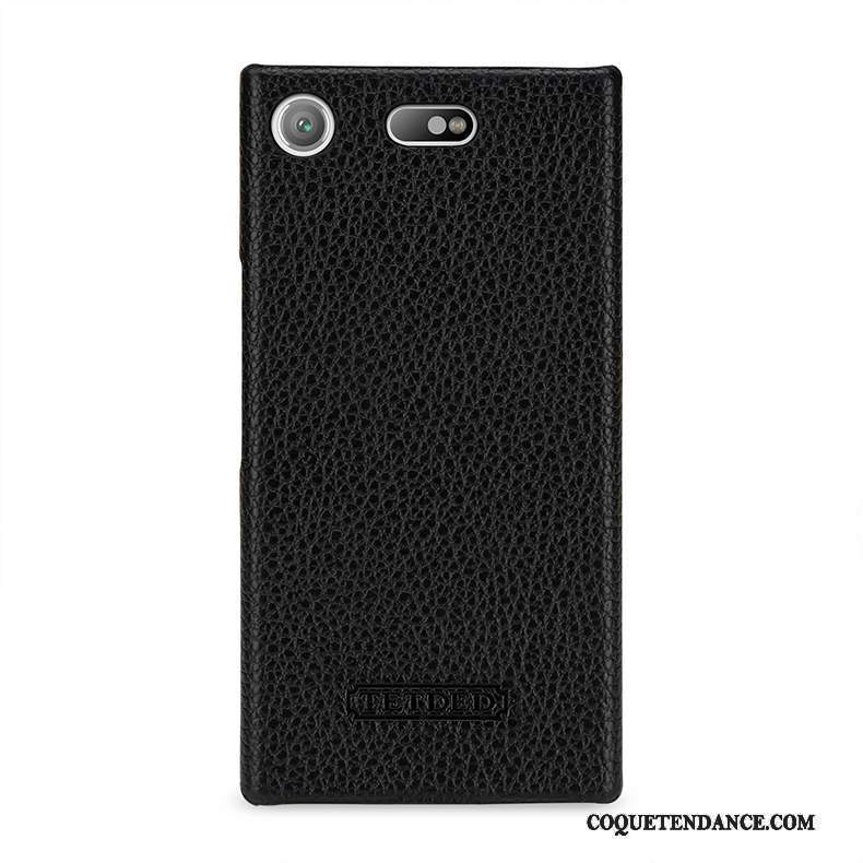 Sony Xperia Xz1 Compact Coque Protection De Téléphone Foncé Étui Antidérapant