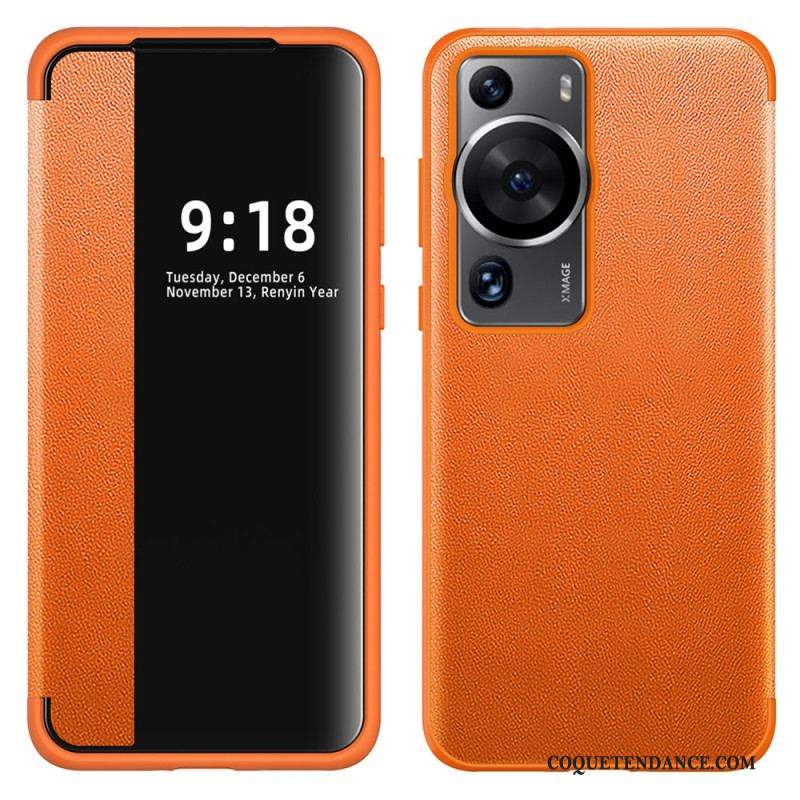 View Cover Huawei P60 Pro Simili Cuir