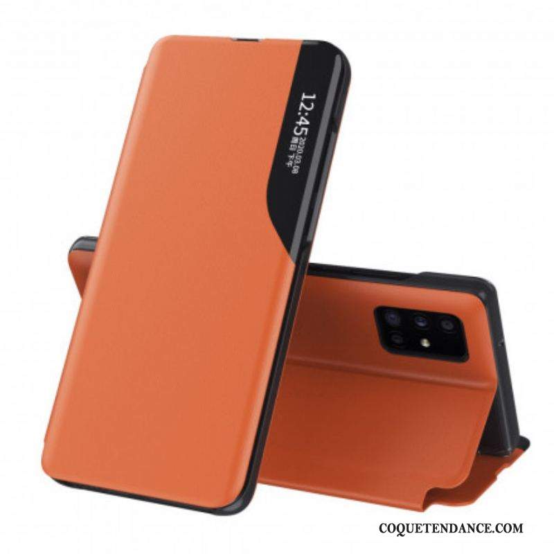 View Cover Samsung Galaxy A51 5G Simili Cuir Colors