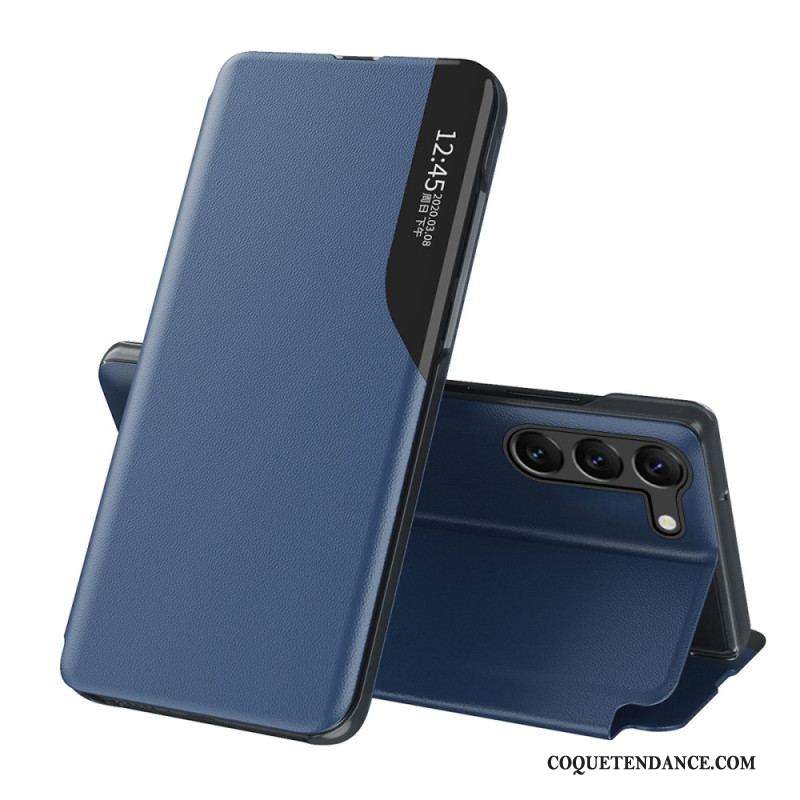 View Cover Samsung Galaxy S23 Plus 5G Simili Cuir