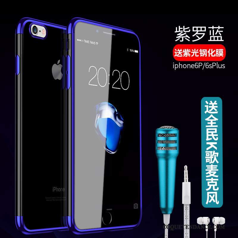 iPhone 6/6s Plus Coque Étui Tendance De Téléphone Protection Bleu