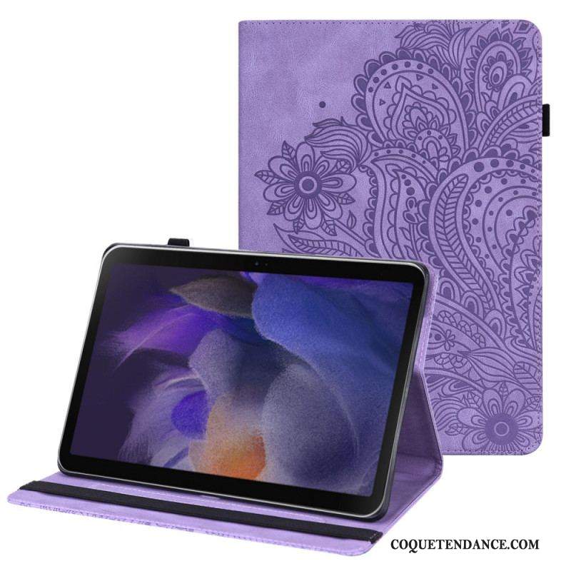 Étui Samsung Galaxy Tab A8 (2021) Fleur Stylisée