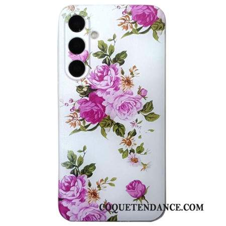 Coque Galaxy A16 4G / 5G Motif Floral Élégant