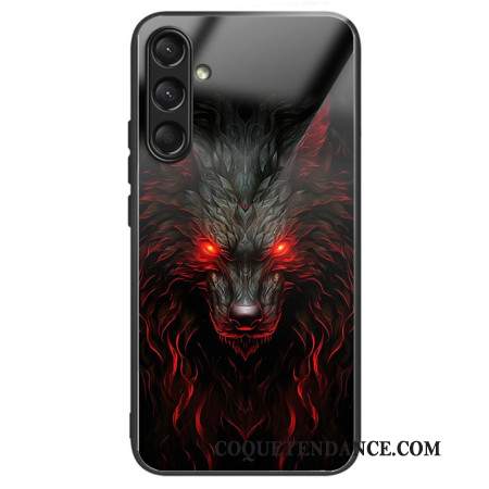 Coque Galaxy A16 4G / 5G Verre Trempé Loup Rouge