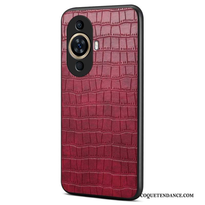 Coque Huawei Nova 12S Effet Crocodile