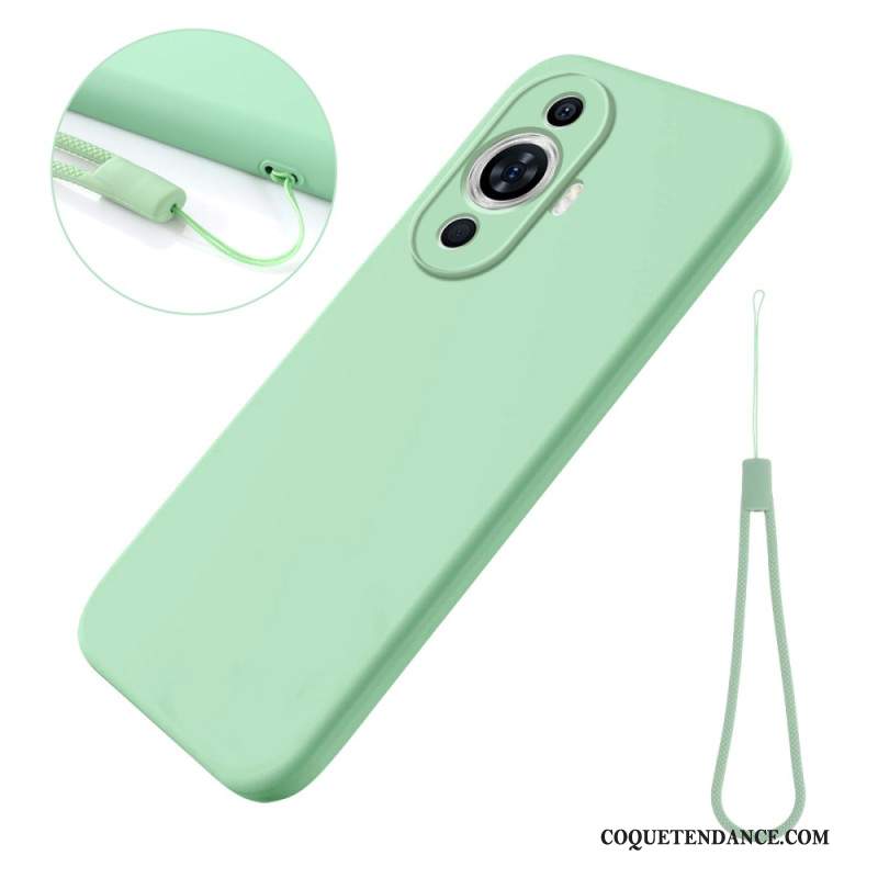 Coque Huawei Nova 12S Silicone à Lanière