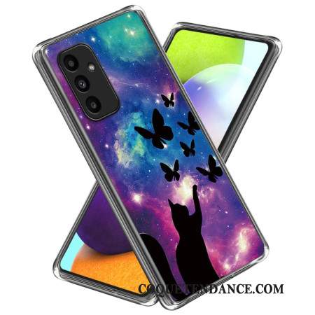 Coque Samsung Galaxy A15 4G / A15 Chat et Papillons