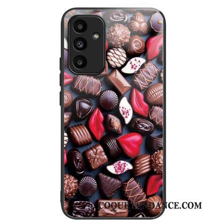 Coque Samsung Galaxy A15 5G / A15 Verre Trempé Chocolat