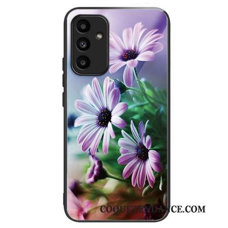 Coque Samsung Galaxy A15 5G / A15 Verre Trempé Chrysanthèmes