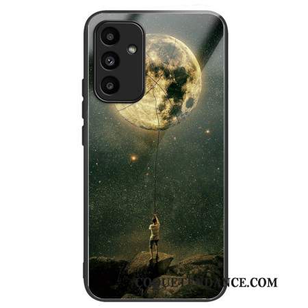 Coque Samsung Galaxy A15 5G / A15 Verre Trempé Homme et Lune