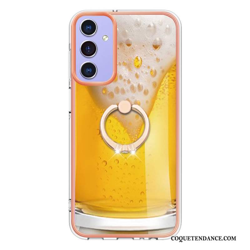 Coque Samsung Galaxy A15 5G Anneau-Support Motif Fun