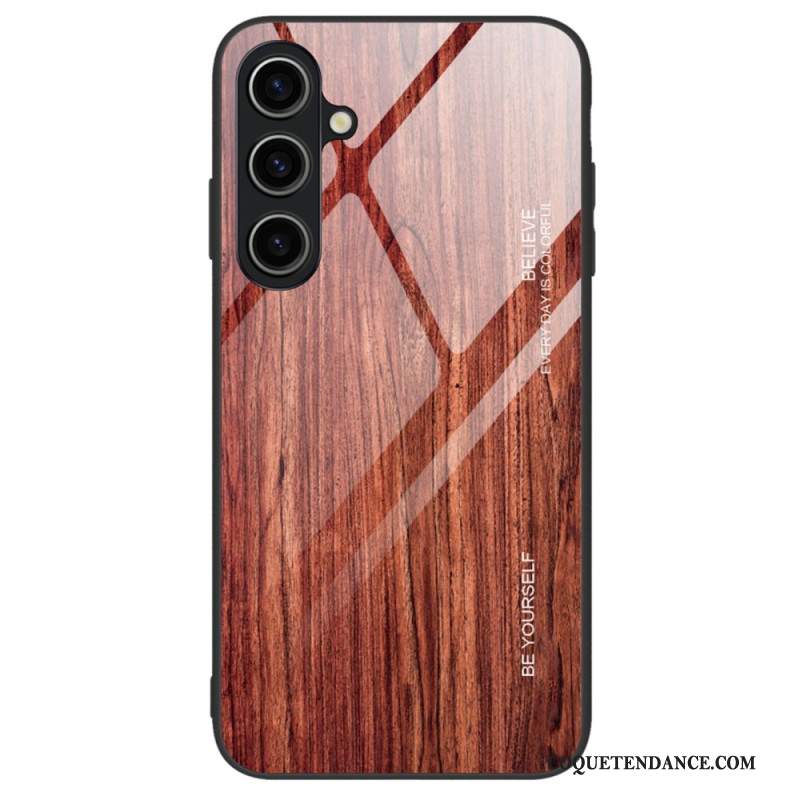 Coque Samsung Galaxy A15 5G Verre Trempé Design Bois