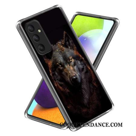 Coque Samsung Galaxy A55 5G Loup Nocturne