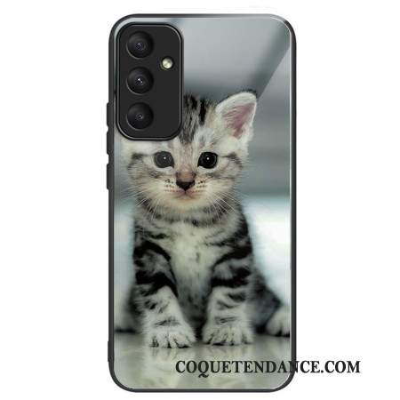 Coque Samsung Galaxy A55 5G Verre Trempé Chaton