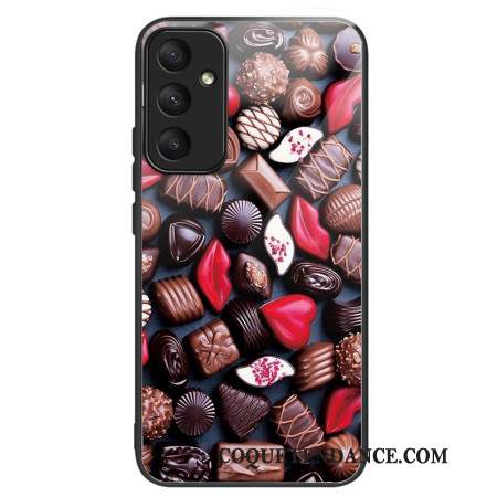 Coque Samsung Galaxy A55 5G Verre Trempé Chocolats