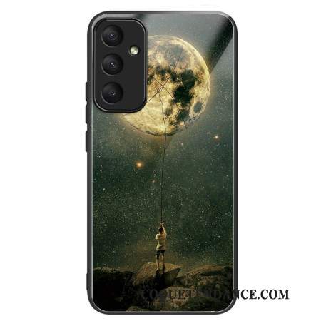 Coque Samsung Galaxy A55 5G Verre Trempé Homme et Lune