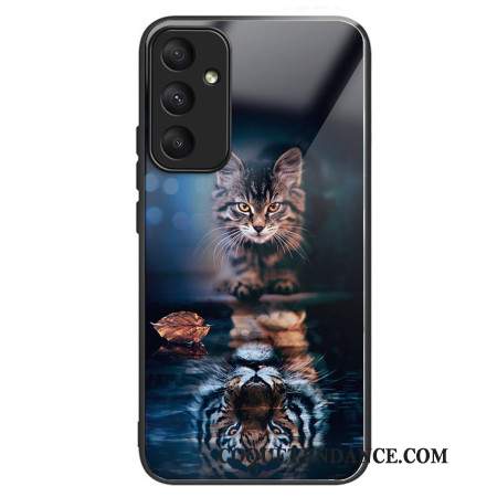 Coque Samsung Galaxy A55 5G Verre Trempé chat et tigre