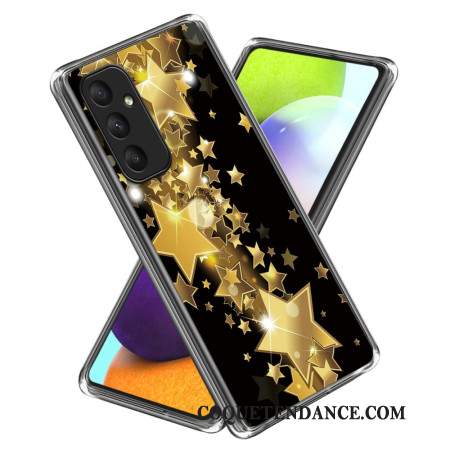 Coque Samsung Galaxy A55 5G Étoiles dorées