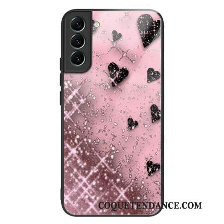 Coque Samsung Galaxy S24 5G Verre Trempé La Vie en Rose