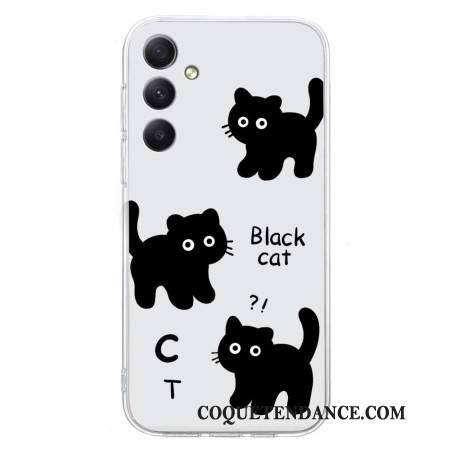 Coque Samsung Galaxy S24 FE Black Cat