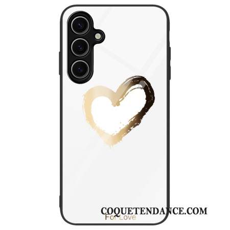 Coque Samsung Galaxy S24 FE Coeur Doré