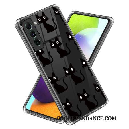 Coque Samsung Galaxy S24 Plus 5G Chats Noirs