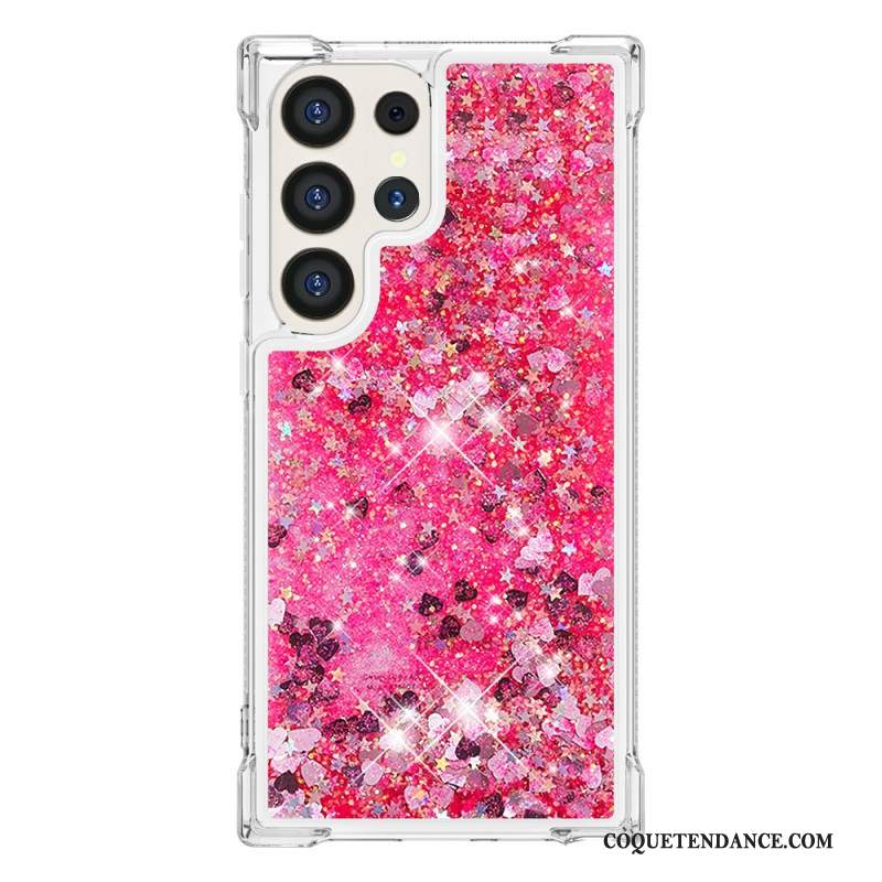 Coque Samsung Galaxy S24 Ultra 5G Paillettes Scintillantes