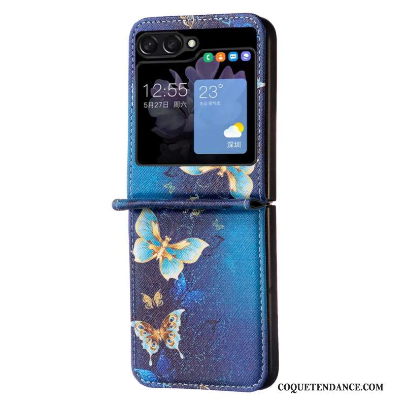 Coque Samsung Galaxy Z Flip 5 Papillons