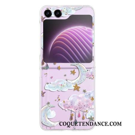 Coque Samsung Galaxy Z Flip 5 Transparente Ciel