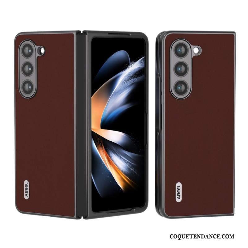 Coque Samsung Galaxy Z Fold 5 Cuir ABEEL