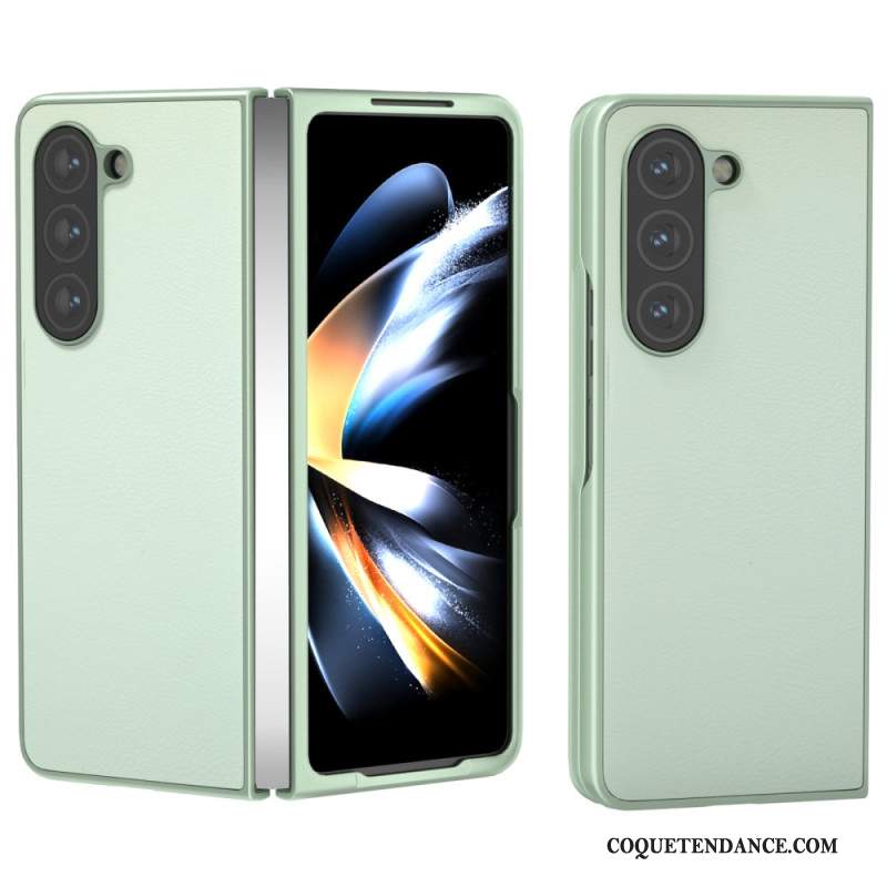 Coque Samsung Galaxy Z Fold 6 Effet Cuir